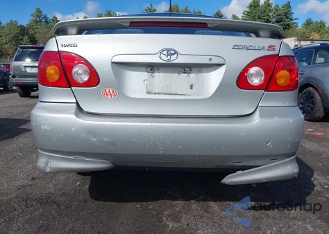 2003 Toyota Corolla S из США, поврежденный, VIN 2T1BR32E63C149323